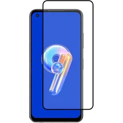 Screenguard Asus Zenfone 9 Full Screen Panzerglas Schutzfolie 2.5D 9H (Asus Zenfone 9), Smartphone Schutzfolie, Schwarz