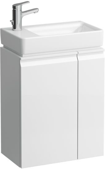 LAUFEN Pro s Waschtisch-Unterschrank H4830010954231 47x58x27,5cm, Wenge, Seitenablage rechts
