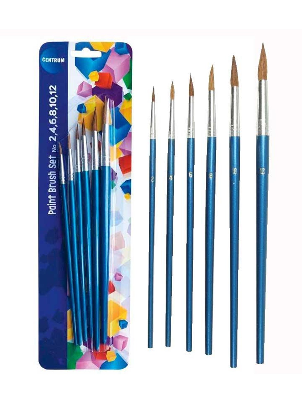 CENTRUM Brushes 6 pcs. on blister card.