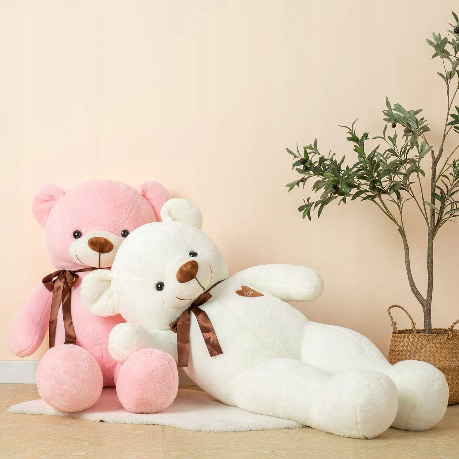 Knuffelbeer XXL van Zacht Pluche - 80 cm