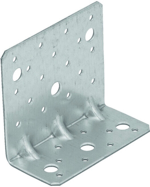 domax Équerre de fixation lourde 95x53x110x2,5mm avec 3 nervures
