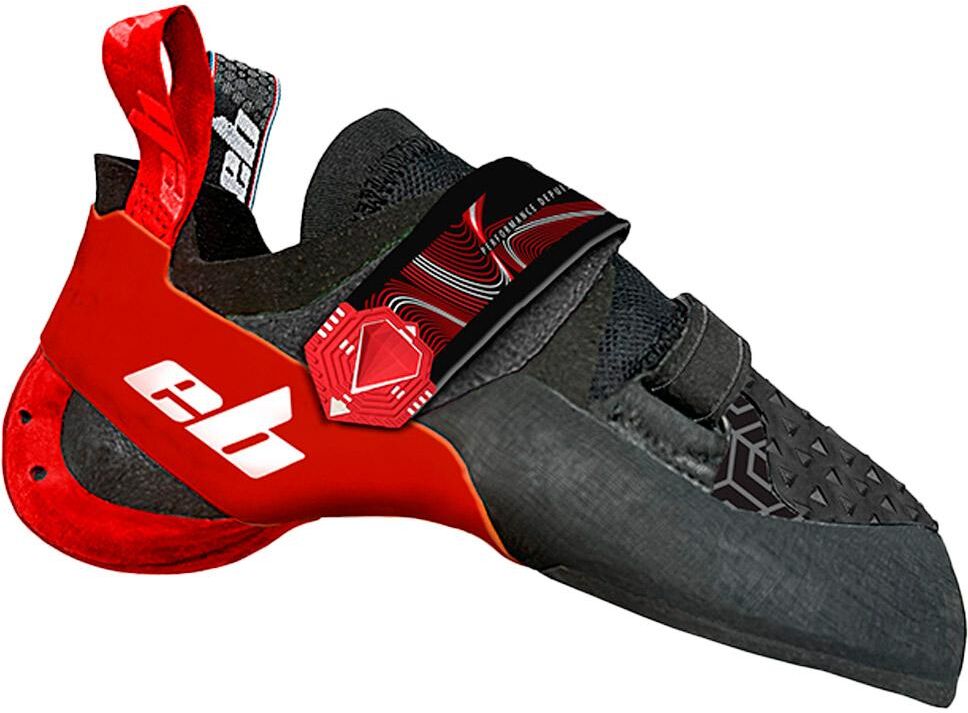 EB  - Jarvis Noir Rouge - 40 - Chaussons d'escalade