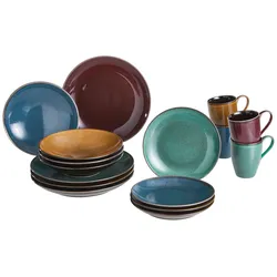 Kombiservice Marrakesch in Multicolor, 16-teilig