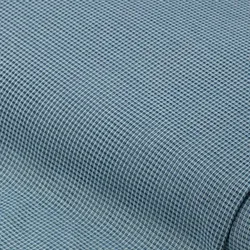 Gardinenstoff, transparent, blau