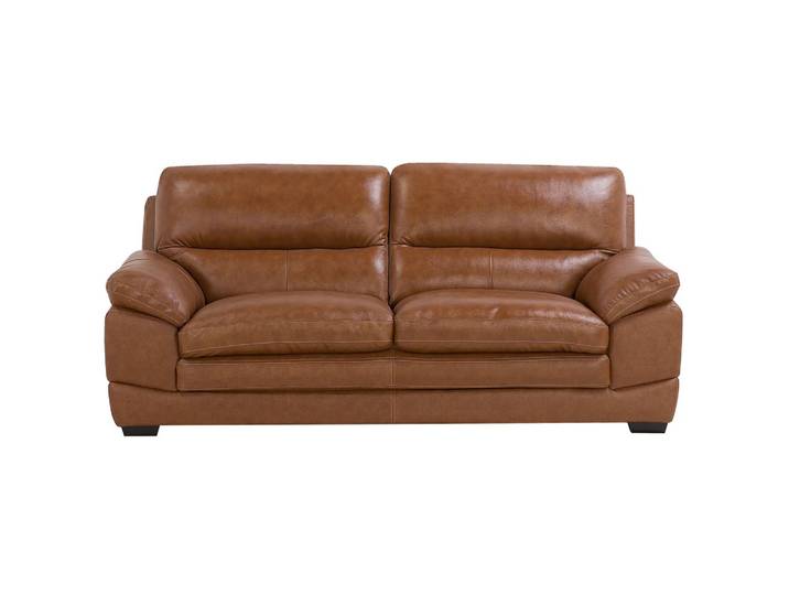 SOFA Leder Goldbraun Horten