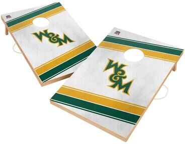 Skip's Garage William & Mary Tribe 2x4 Tailgate Cornhole Boards