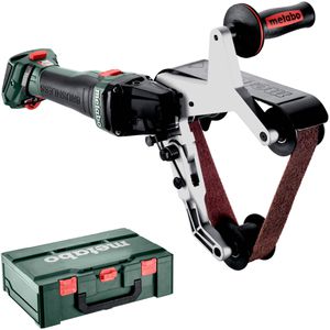 Metabo Bandfeile RBVB 18 LTX BL 180, Rohrbandschleifer, Akku, 18 V, mit Koffer, 40 x 760 mm
