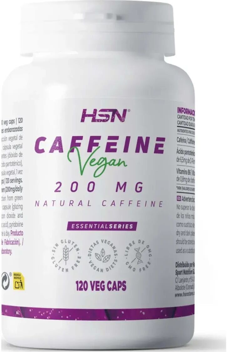 HSN Cafeína Natural 200mg 120vcaps