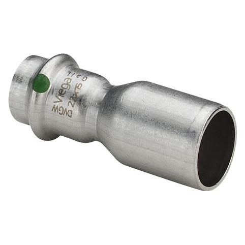 Viega Sanpress Inox reduktion 28 x 18 mm rustfrit stål (436261)