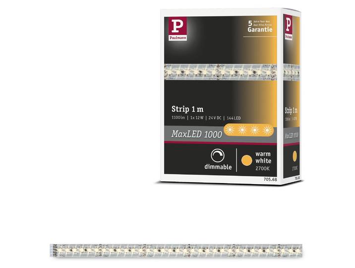 Paulmann MaxLED 1000 LED Strip Warmweiß Erweiterung
