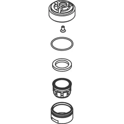 Hansgrohe Axor Edge Strahlregler 3-Loch Einhebel 93584000