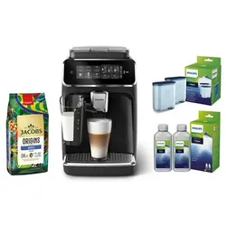 PHILIPS EP3341/50 Kaffeevollautomat Latte Go System inkl. Wartungskit & 1kg Kaffeebohnen