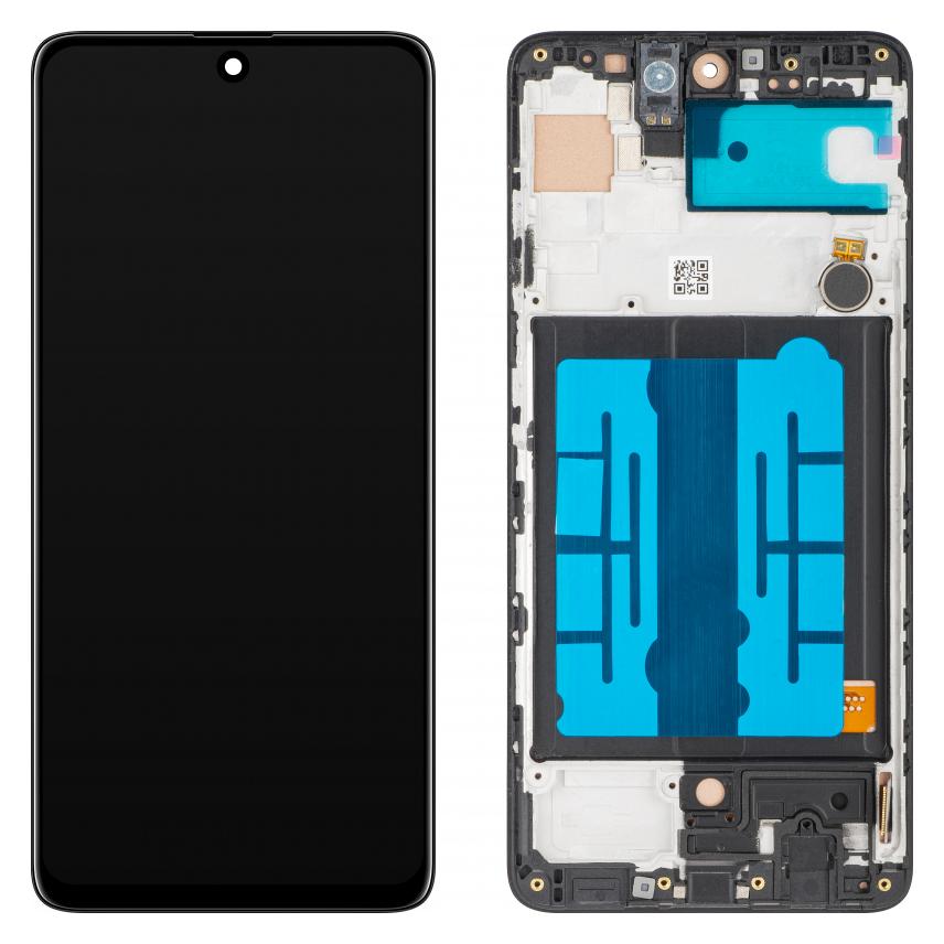 MP Display Unit für Galaxy A51 A515, Aftermarket, Schwarz (Display) (58016432)