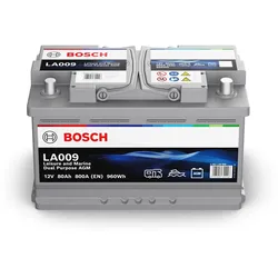 Bosch LA009 80Ah AGM Dual Batterie