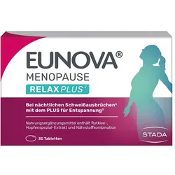 EUNOVA Menopause Relax Plus Tabletten 30 St