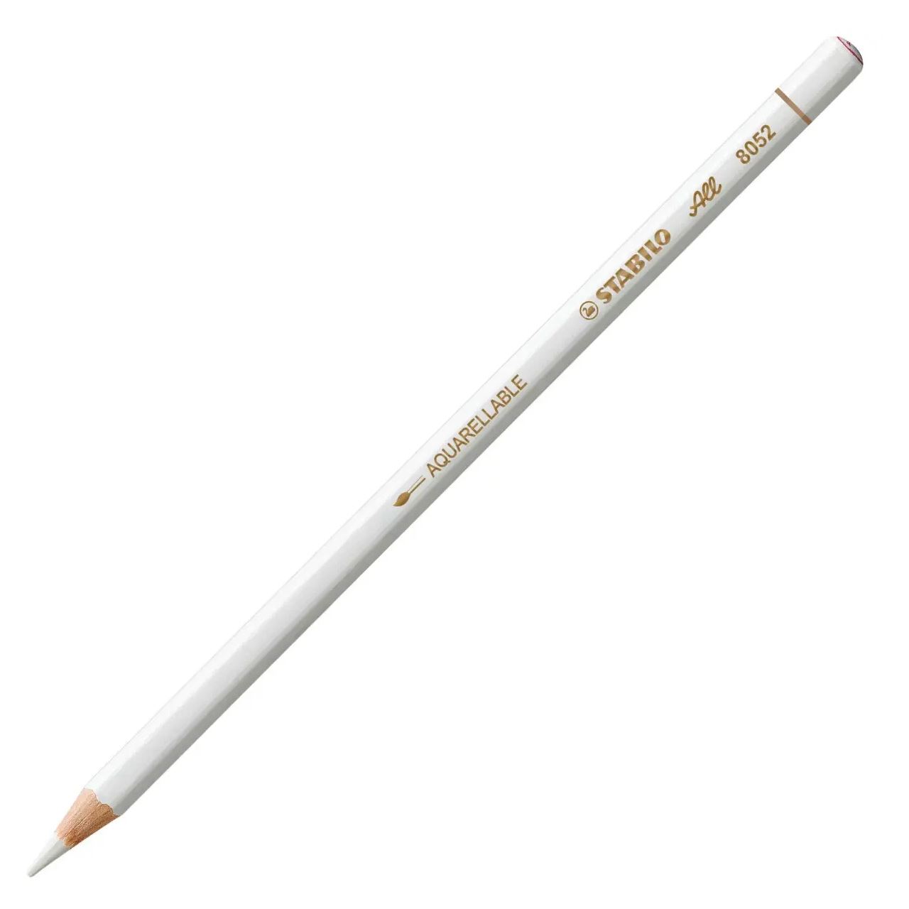 Stabilo Buntstift/Graphitstift All, sechseckig, weiß