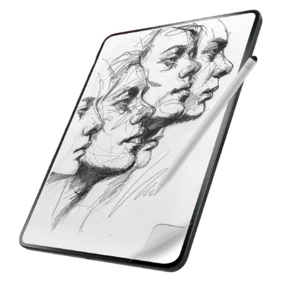 Zagg InvisibleShield Fusion Canvas Antibacterial Protective Film Imitating Paper for iPad Pro 11&quo (1 Stk., Apple iPad Pro 11 2018, Apple iPad Pro 11 2020, Apple iPad Pro 11 2021, Apple iPad Pro 11 2022) (ZAGG200314351-0)