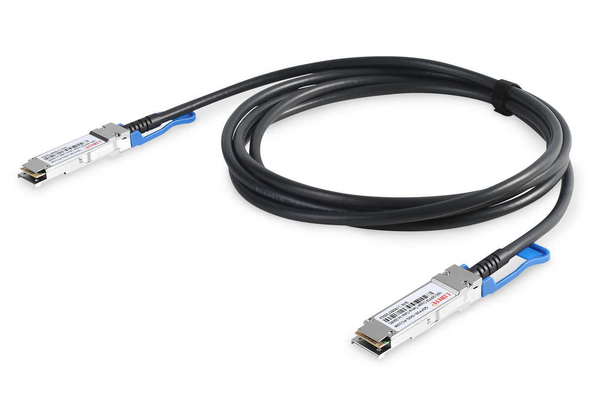 Digitus DN-81602 QSFP28 100G DAC Kabel, 2.0m, zwart