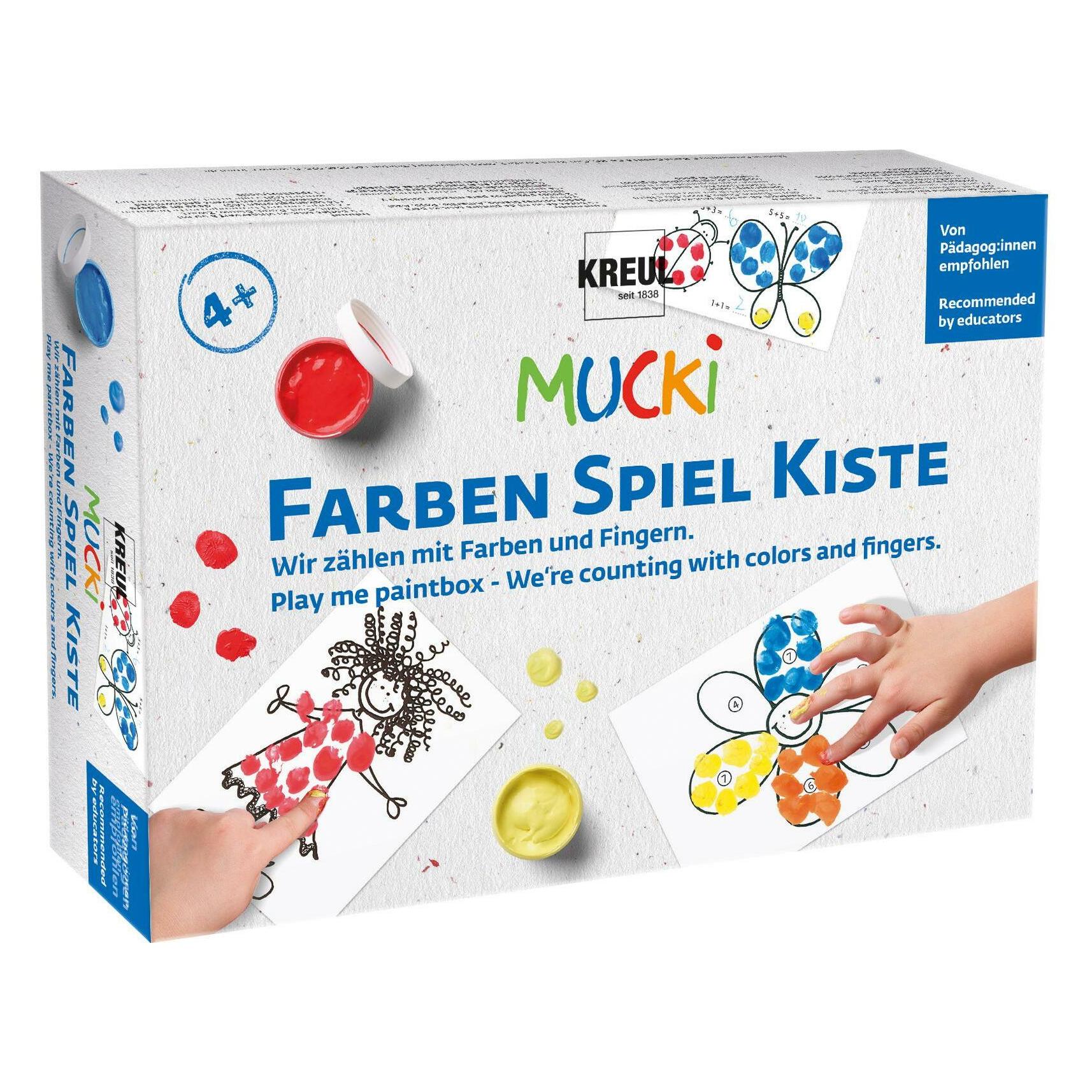 Mucki Farben Spiel Kiste (250 ml) (29103)