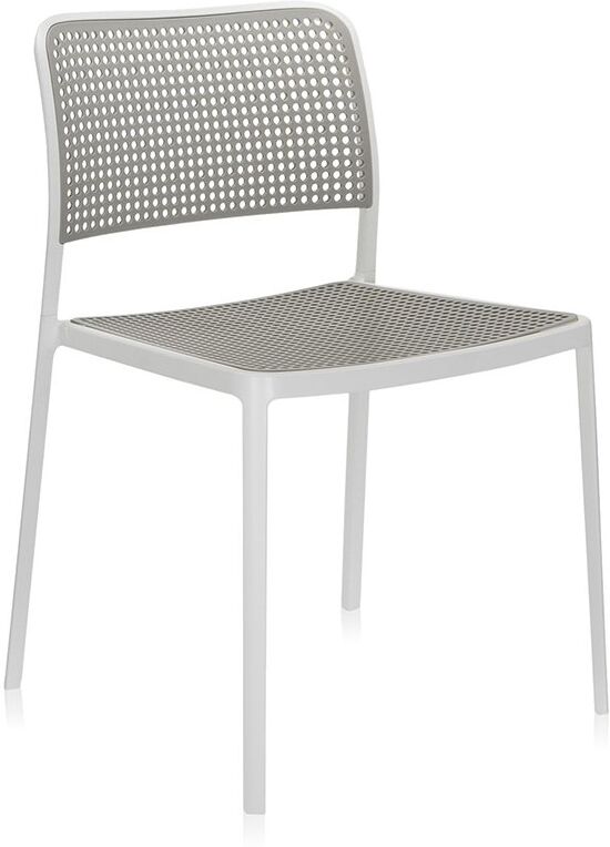 Kartell Audrey Stuhl (weiß / grau) weiß / grau