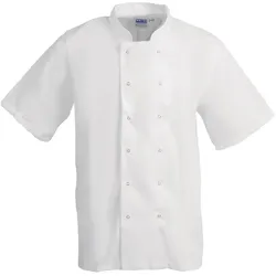Whites Chefs Clothing Küchenjacke Whites Boston kurzärmelig weiß XXL