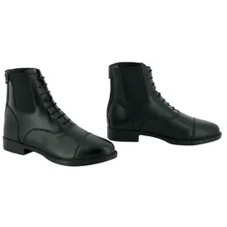 Ekkia RIDING WORLD Synthetikstiefelette mit Schnürung, schwarz, Schuhgröße: 36