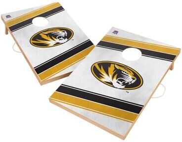 Skip's Garage Missouri Tigers 2x4 Tailgate Cornhole Boards