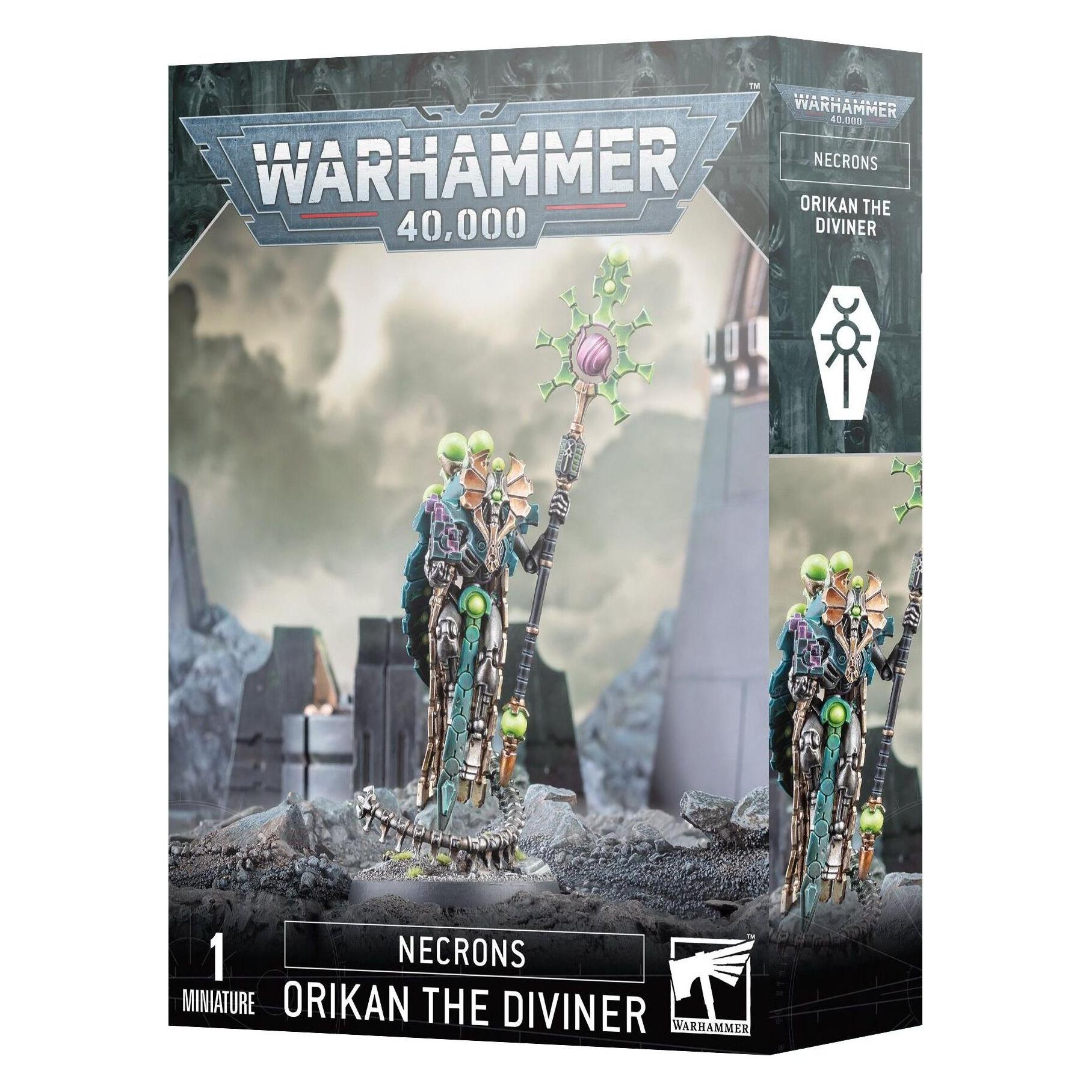 Games Workshop Warhammer 40k - Necron Orikan Le Devin (Kunststoff) (49-67)