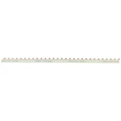ABB PS2/58/30 Phasenschiene 2-phasig, 58 Pins, 30mm2 Phasenfolge L1-L2-L1-L2-... 2CDL220001R3058