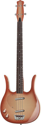 Danelectro 58 Longhorn Lefthand Bass CB Copper Burst