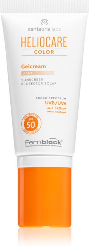 Heliocare Color Gelcream Getönte Gelcreme SPF 50 Farbton Light 50 ml