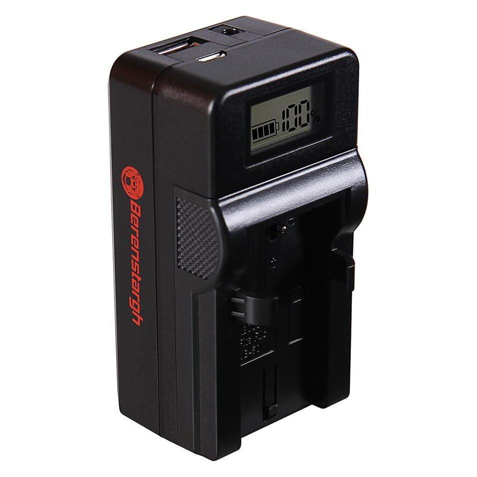 Berenstargh Synchron USB Ladegerät f. Kodak Klic-8000 DB-50 Easyshare Z1012 IS Z1085 IS Z1485 IS Z61 (Kamera Akku Ladegerät) (61064472)