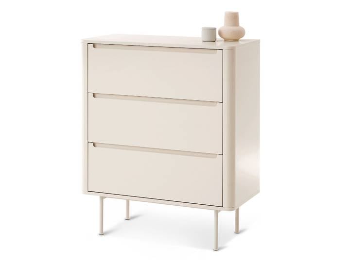 Tchibo - Highboard mit 3 Schubladen - 80x40x96cm - beige -