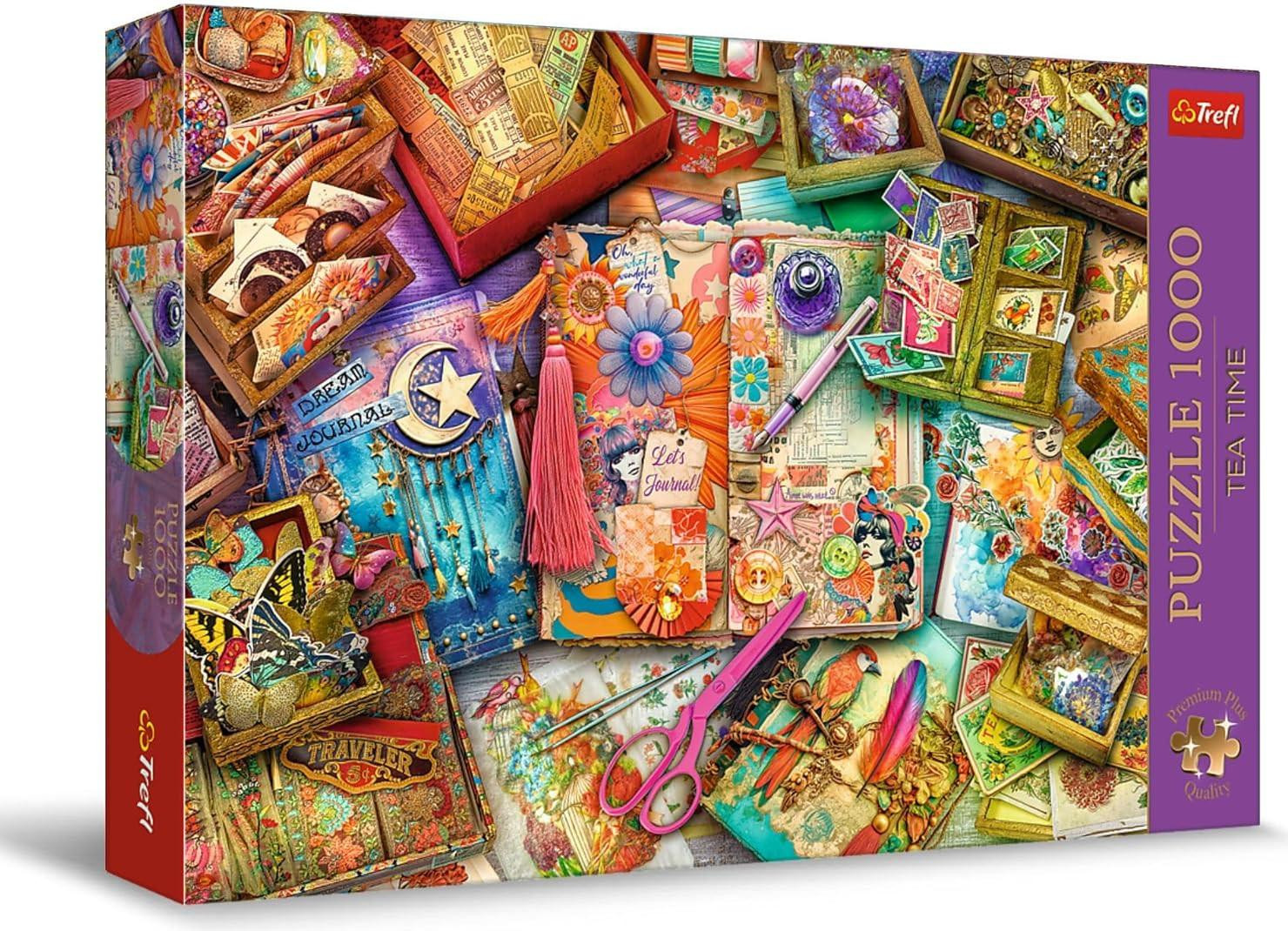 Trefl Premium Plus Puzzel Thee-tijd 1000 stukjes
