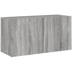 vidaXL TV-Wandschrank Grau Sonoma 80x30x41 cm