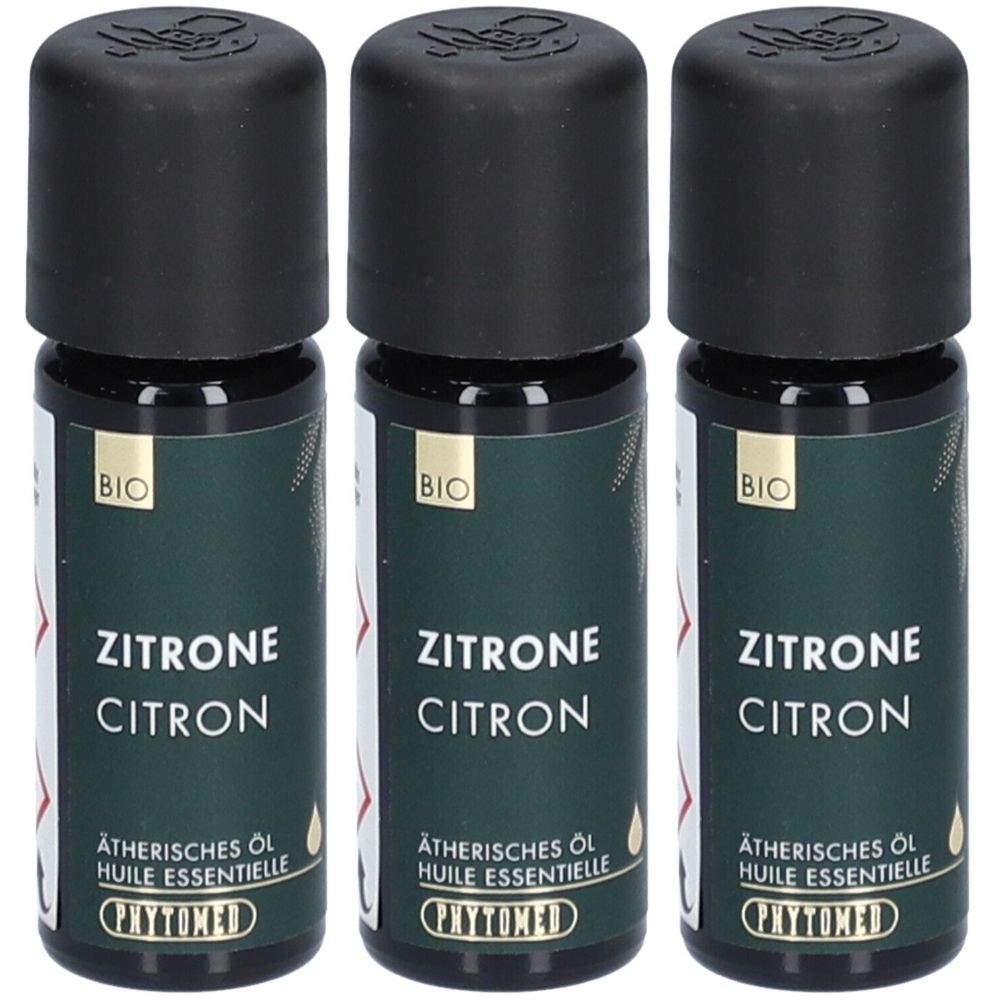 Phytomed Zitrone Äth/Öl Bio 10 ml x3 3x10 Ätherisches Öl