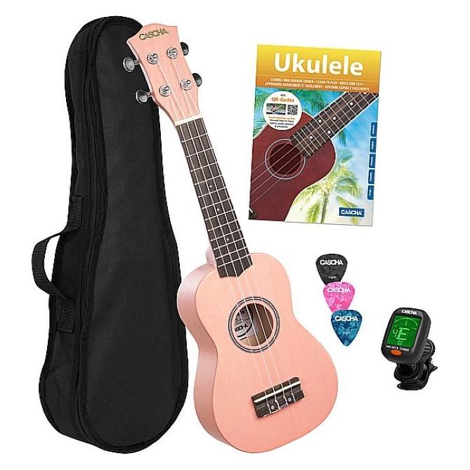 Cascha HH 3976 EN Pink Sopran Ukulele (Soprano) (52295370)
