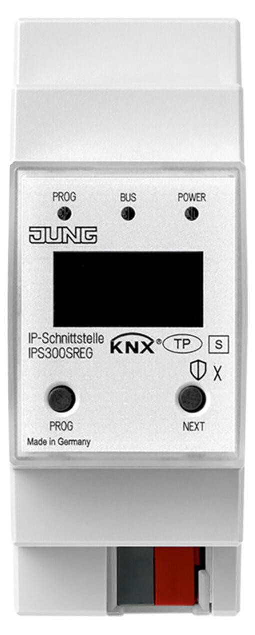Jung KNX IP-interface IPS300SREG beveiligd