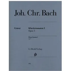 Klaviersonaten I op. 5, Fachbücher von Ernst-Günter Heinemann, Johann Christian Bach