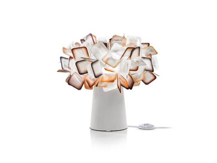 SLAMP lampe de table CLIZIA TABLE ON/OFF (Orange - Lentiflex)