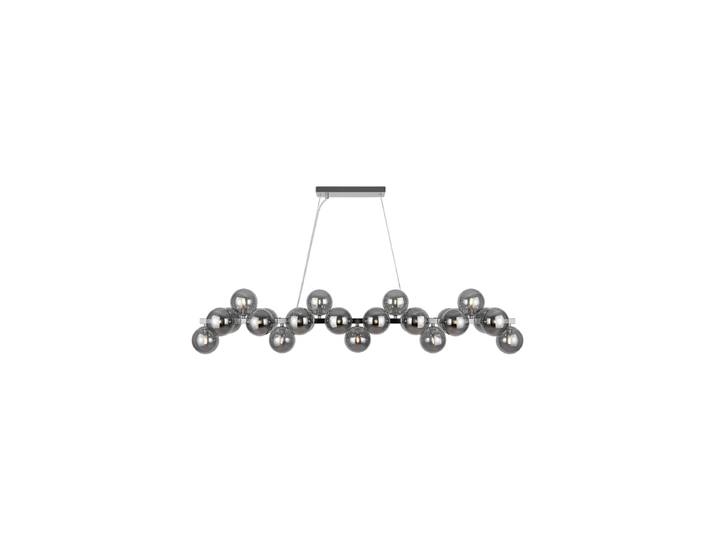 Lineare Hängelampe „Dallas“ Grey/Silver Maytoni