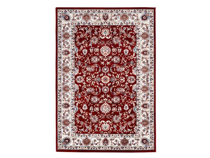 Novel Flachwebeteppich, Rot, Textil, Struktur, rechteckig, 120x170 cm, für Fussbodenheizung geeignet, Teppiche & Böden, Teppich, Webteppich