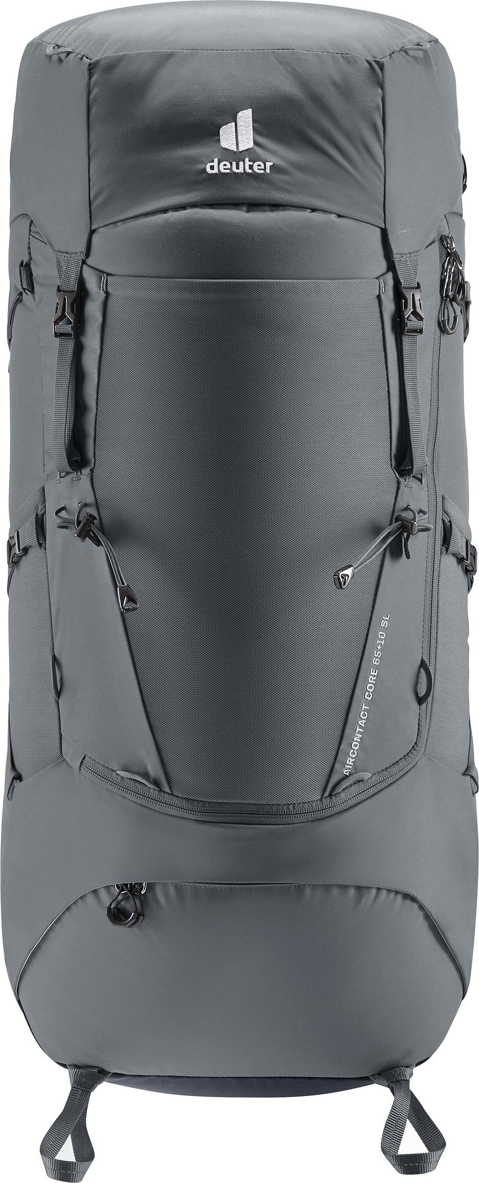Deuter Damen Aircontact Core 65+10 SL Trekkingrucksack (Gewicht 2,33kg) graphite-black