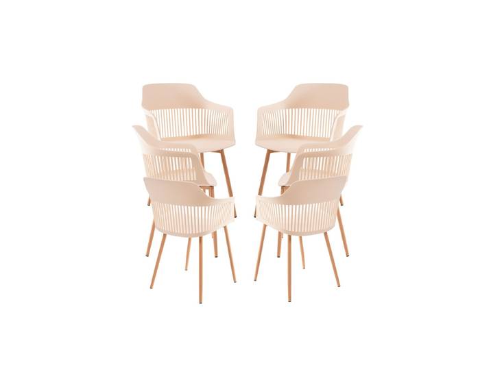 6er Set Stühle Lisy - Beige