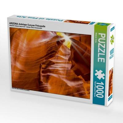 CALVENDO Puzzle ARIZONA Antelope Canyon Felsspalte | 1000 Teile Lege-Größe 64x48cm Foto-Puzzle für glückliche Stunden