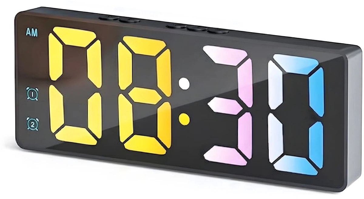 Lumivéra Digitale Wekker - Zwart