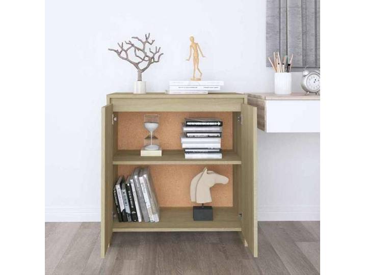 Beige Buffet & bahut contemporain，Buffet Chêne sonoma 70x41x75 cm Bois d'ingénierie FR&5970