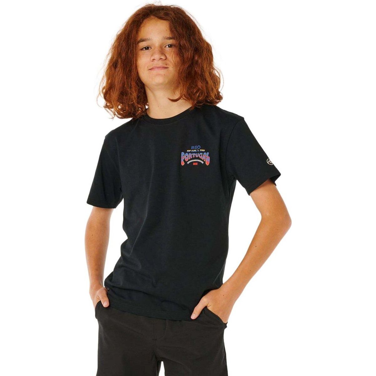RipCurl Pro Peniche 26 Tee-bo black (0090) 12 14CBTE-0090-12