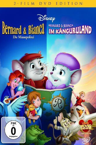 Wolfgang Reitherman - Bernard & Bianca - Die Mäusepolizei / Bernard & Bianca im Känguruland [2 DVDs] - Preis vom 30.09.2026 09:01:18 h