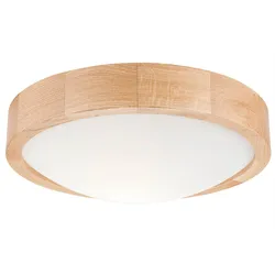 Deckenleuchte Anello Echtholz max. 15 Watt Deckenlampe
